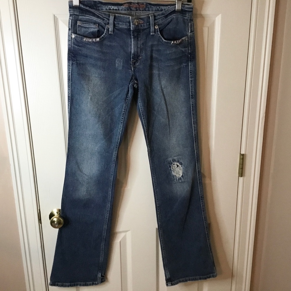 American Eagle Outfitters Stretch Boot Distressed Jeans - Size 6
